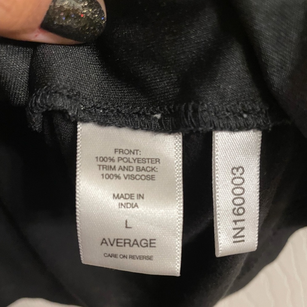 NY&CO black work blouse. Size L. - Picture 5 of 5
